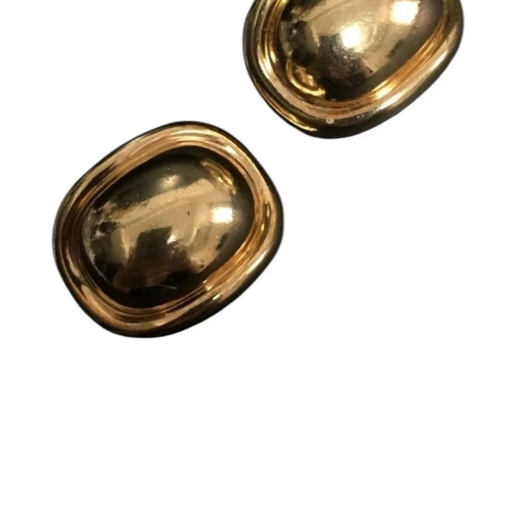 Vintage Christian Dior Vintage Earrings
 Gold Plated Authentic— read description - Picture 4 of 7